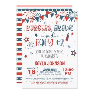 4th of July Baby Q Baby Shower - Baby 2