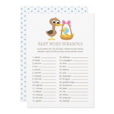 5 Little Ducks Baby Trivia | Word Scramble