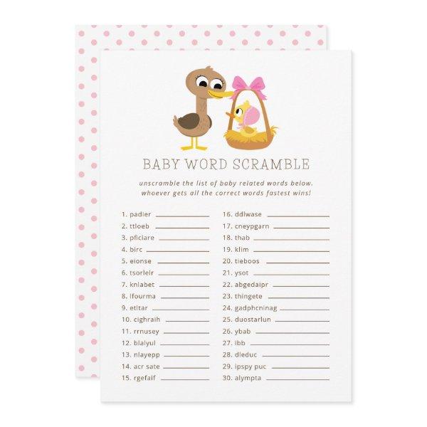 5 Little Ducks Baby Trivia | Word Scramble