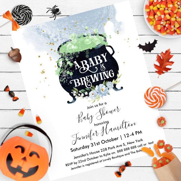 a baby is brewing Baby Shower Budget