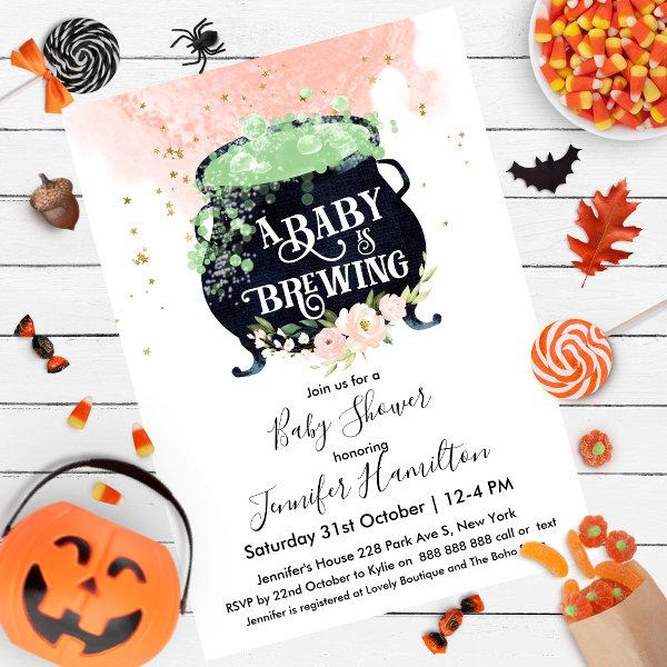a baby is brewing Baby Shower Budget