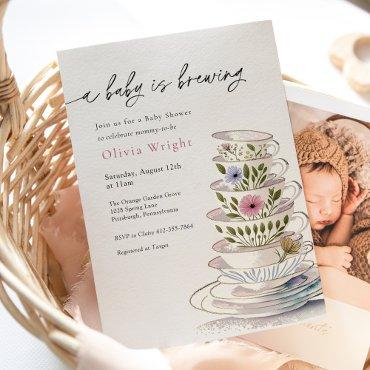 A Baby is Brewing Tea Party