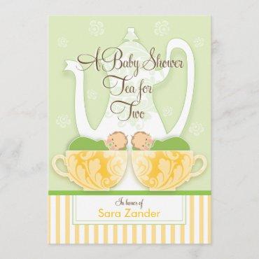 A Baby Shower Tea Party  |  Gender Neutral Twins