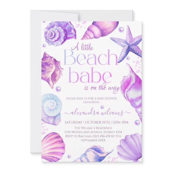 A Little Beach Babe Baby Shower