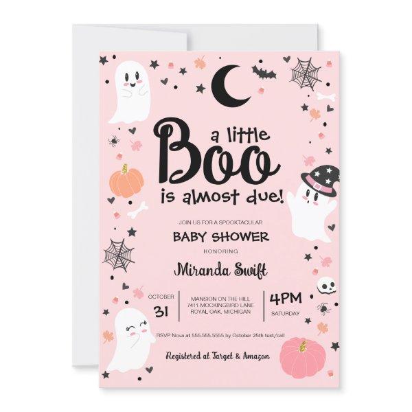 A Little Boo is Almost Due, Cute Ghost