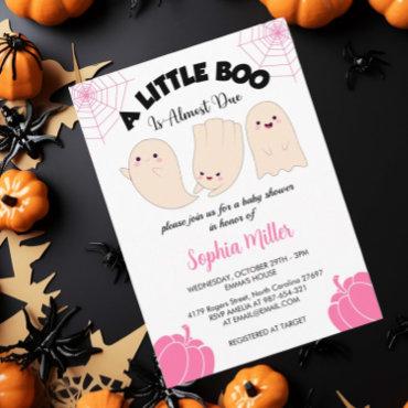 a little boo is almost due Halloween