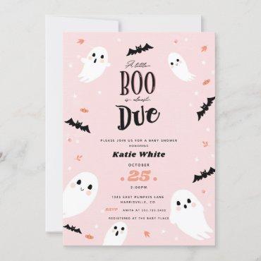 A Little Boo is Almost Due Halloween