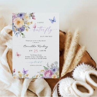 A Little Butterfly Pastel Florals