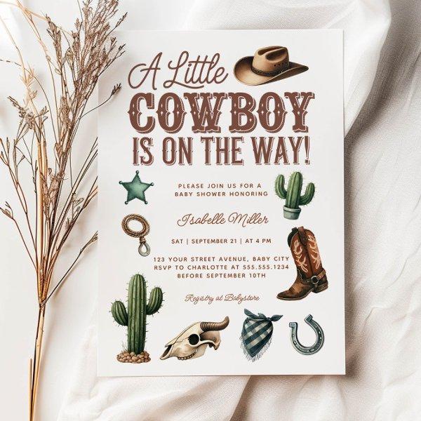 A Little Cowboy Western Boy