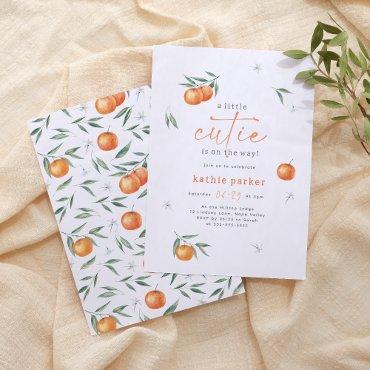 A Little Cutie is on the Way Orange