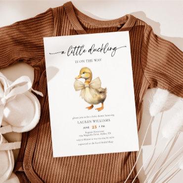 A Little Duckling Is On The Way Duck