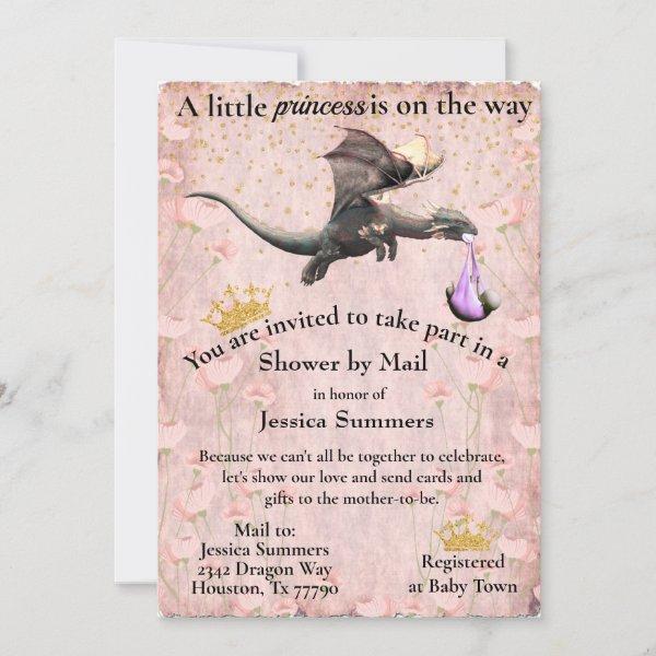 A Little Princess Dragon Baby Shower By Mail