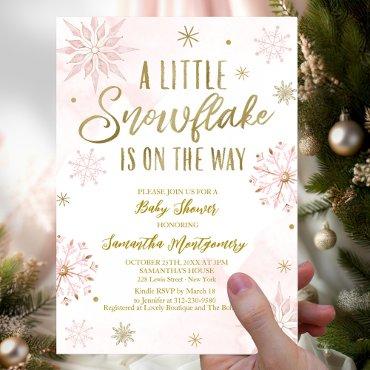 A little snowflake is on the way