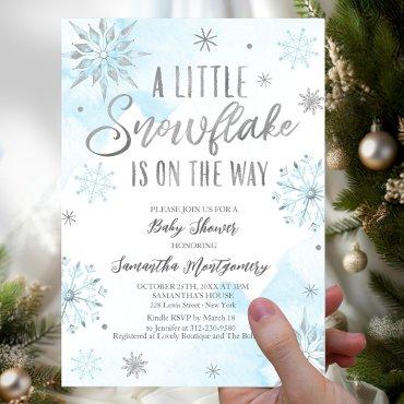 A little snowflake is on the way