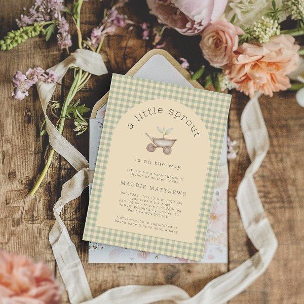 A Little Sprout is on the Way Baby Shower