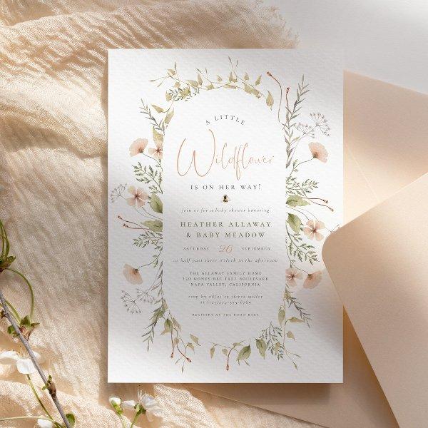 A Little Wildflower Boho Girl Baby Shower Budget