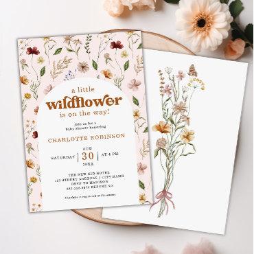 A Little Wildflower Floral Girl