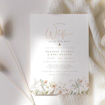 A Little Wildflower Rustic Boho Budget Baby Shower