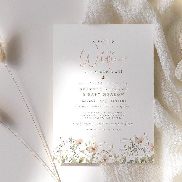 A Little Wildflower Rustic Boho Floral