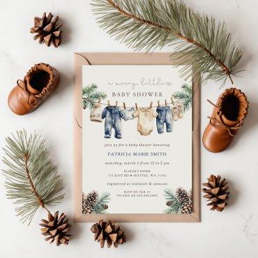 A Merry Little Baby Shower Christmas Boy Shower