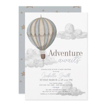 Adventure Awaits Hot Air Balloon Boy