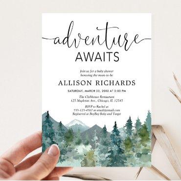 Adventure awaits rustic mountains