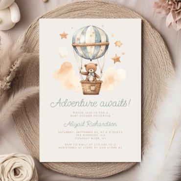 Adventure Awaits Teddy Bear Boy