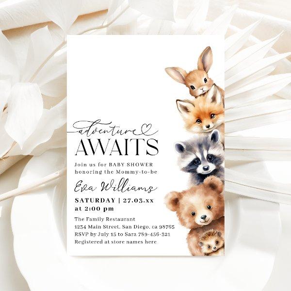 Adventure Awaits Woodland Animals