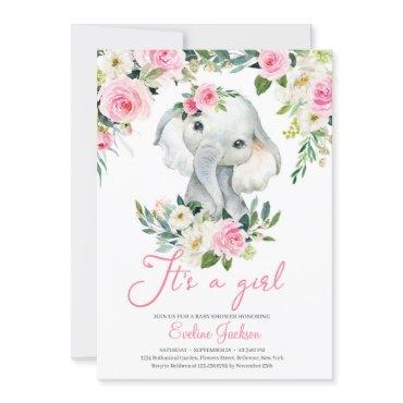 Africa Elephant  Blush Boho