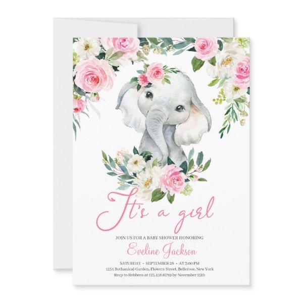 Africa Elephant  Blush Boho