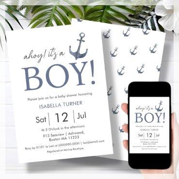 Ahoy! It's a Boy