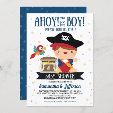 Ahoy It's A Boy Pirate