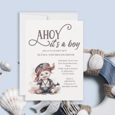 Ahoy its a Boy Pirate