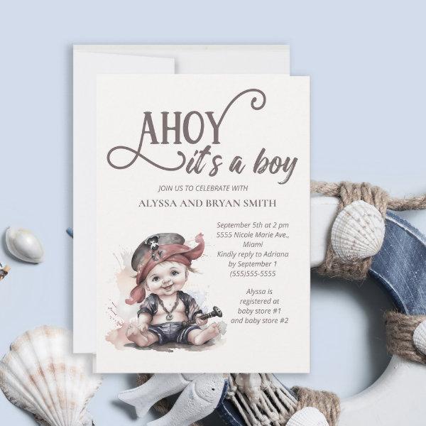 Ahoy its a Boy Pirate