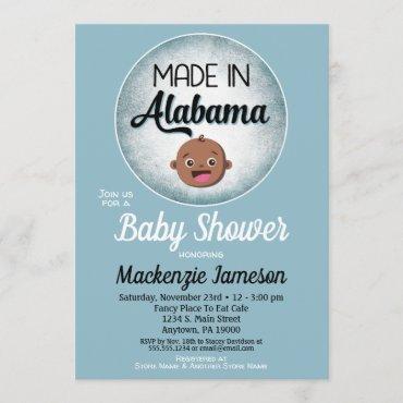 Alabama Baby Shower African American Black Baby Invitation