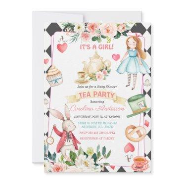 Alice and Rabbit Tea Party