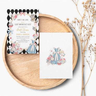 Alice in Wonderland  watercolor