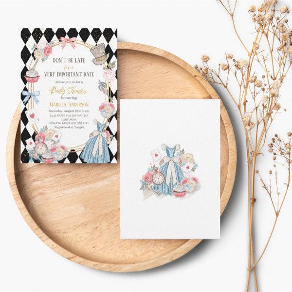 Alice in Wonderland  watercolor