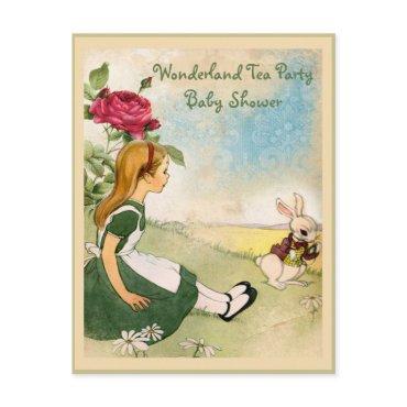 Alice & White Rabbit Wonderland