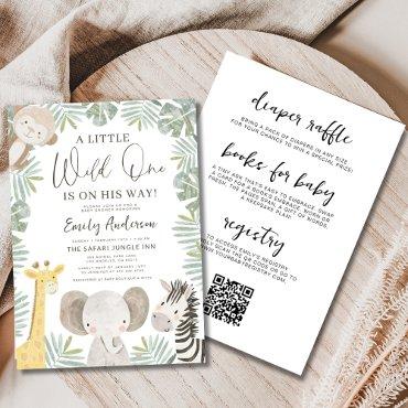 All in One QR Code Wild One Safari