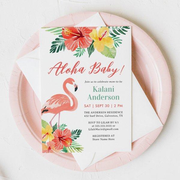 Aloha Baby Flamingo