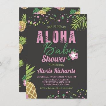 Aloha Baby Pineapple Tropical Girl