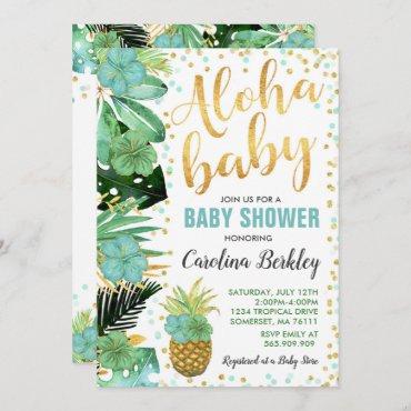 Aloha  Tropical Baby Shower
