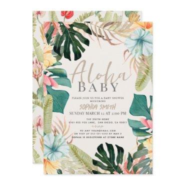 Aloha Baby Tropical Floral
