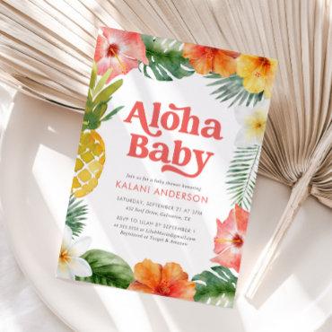 Aloha Baby Tropical Floral