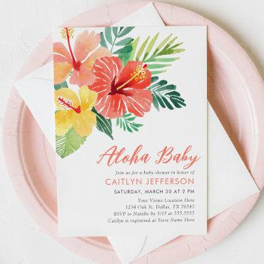 Aloha Baby Tropical Hibiscus Luau