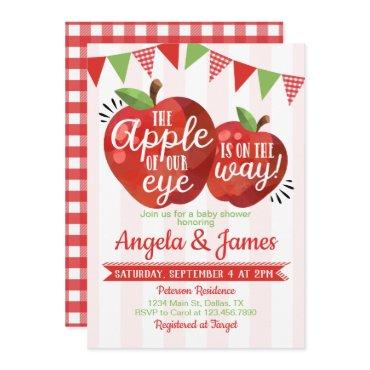 Apple of our Eye  Invite