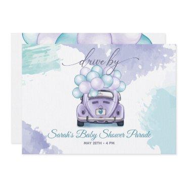 Aqua and Lilac Surprise DriveBy