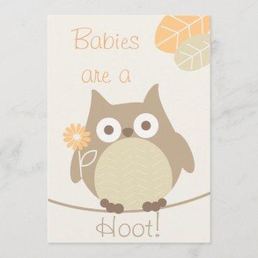 Babies Are a Hoot Owl Neutral