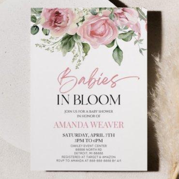 Babies In Bloom Pink Floral Multiples